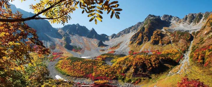 10月の登山におすすめの富山県の山