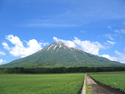 羊蹄山の外観