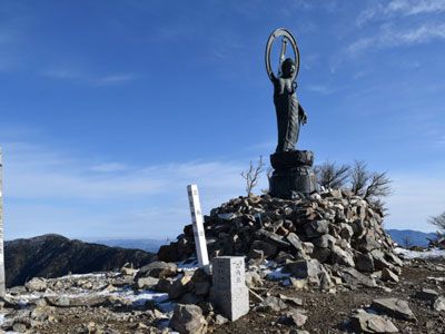 釈迦ヶ岳の外観