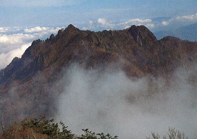 二ツ岳の外観