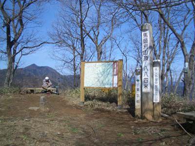 大怒田山の外観