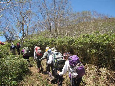 赤面山の外観