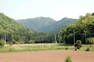 雨巻山の外観