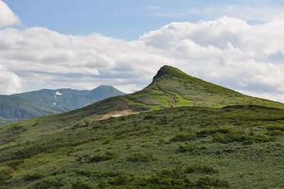 烏帽子岳の外観