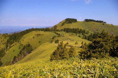 白草山の外観