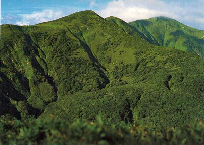 和賀岳の外観