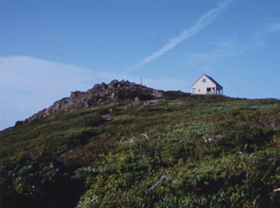 船形山の外観