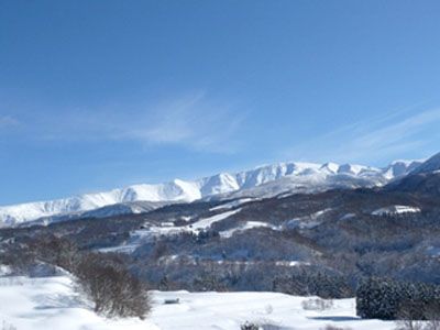 湯ノ沢岳の外観