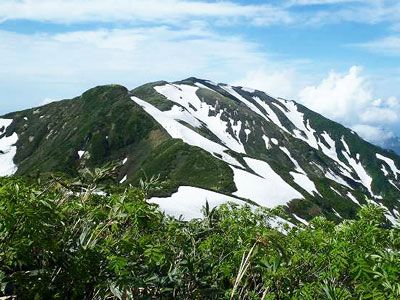 朳差岳の外観