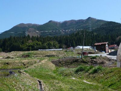 天銀山の外観