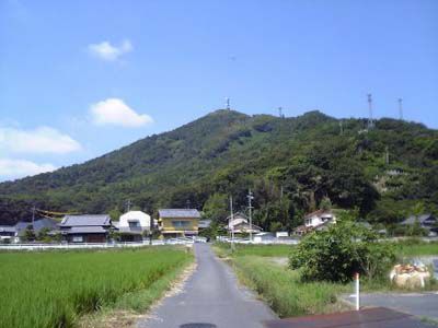 常山の外観