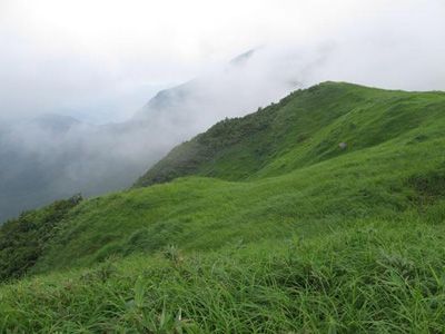 守門岳の外観