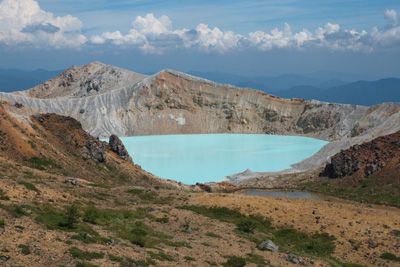 草津白根山の外観