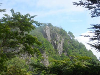 鶏冠山の外観