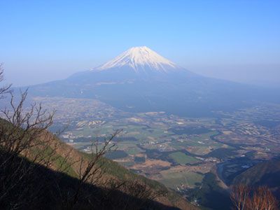 毛無山の外観