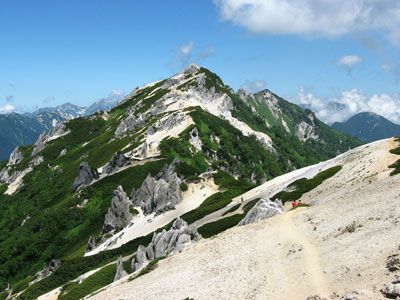 燕岳の外観