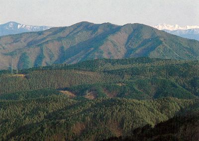 守屋山の外観