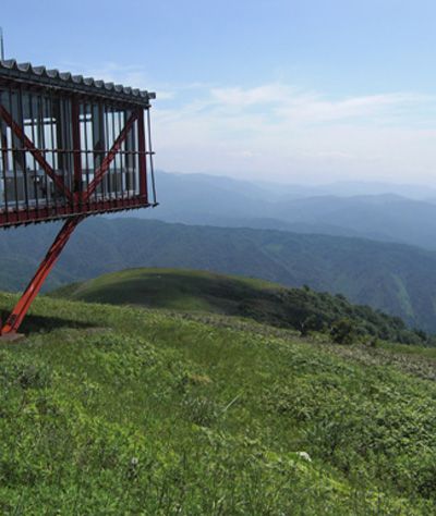 部子山の外観