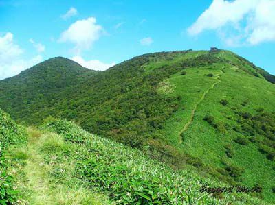 那岐山の外観