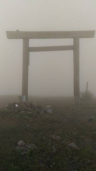 椿大神社奥宮を目指し 一念発起で登山決行!頂上が奥宮だと思ってました。。帰宅後 ネットで別の場所だと判明 Σ(゚Д゚)ガーン 10M先も霧で見えない状態で 景色が神秘的すぎて 霊界ってこんな感じなのかなと思ってしまいました。 またいつか行きたいです。(足首 1匹ヒル被害(^^;