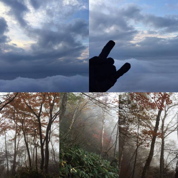 山頂の見晴らしは晴れてれば最高!