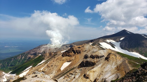 富士山M30号大判90✖️60白富士神々しく荘厳な迫力金運勝負師L.hisert 上ホロカメットク山(北海道)登山徹底ガイド！難易度レベル46(上級）